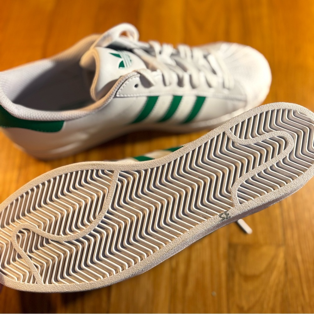 Adidas Superstar White Green - Picture 3 of 6